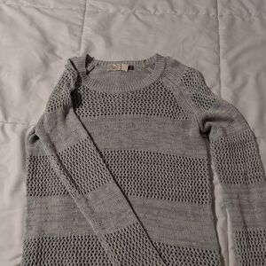 Gray Knit Sweater